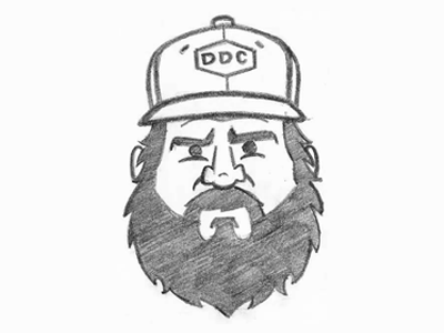 Draplin Drawing