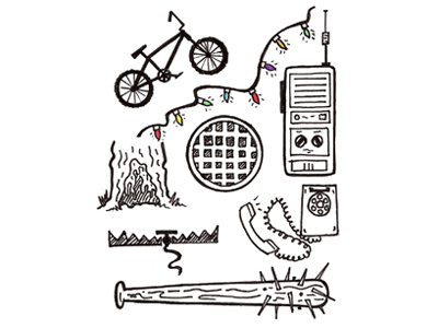 Stranger Things Item doodles design doodles illustration stranger things