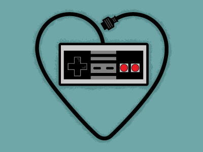 NES heart illustration heart illustration