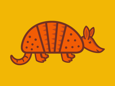 Armadillo animal armadillo design