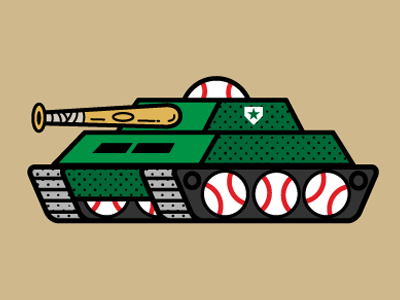 Baseball Tank baseball design illustration tank