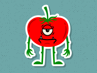 Monster Tomato design monster tomato