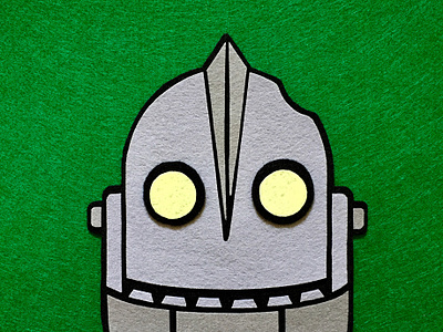 Iron Giant Felt art