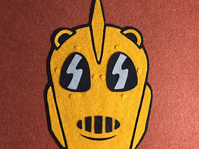 Rocketeer felt piece