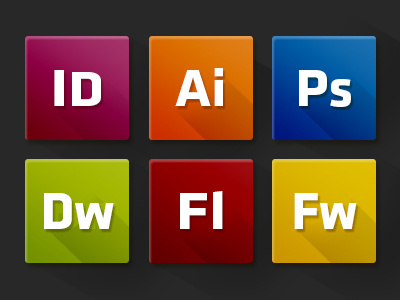 Adobe Product Icons