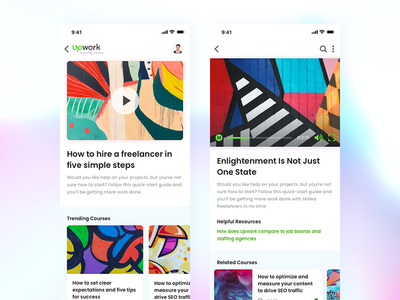 Upwork Dribbble - 