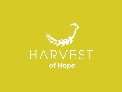 Harvest of Hope 3 abstract brand combine identity logo mark unique