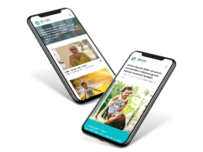 Public Health Advocates Mobile Site brand healthcare mobile responsive user experience web website design