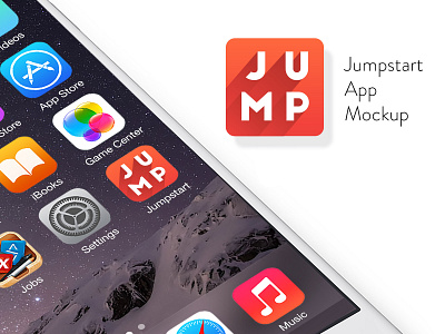 Jumpstart App app app design brand branding identity design logo logodesign