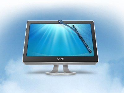 CleanMyPc app application clean cleaner cleanmymac cleanmypc icon mac paw pc windows wiper
