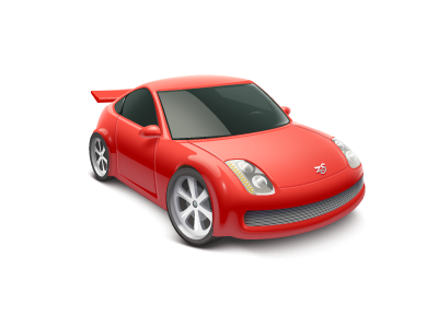 Car a car an icon illustration illustrator machine sport wheels vector