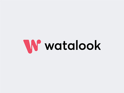 Watalook Logotype b2b booking connecting creative expressive freelance grid logo logo design logotype monogram people perfect personal saas software startup symbol tool w