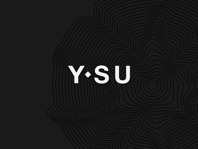 Y-SU Logo black white clothes for women fashion logo design identity branding brand japan japanese asian logotype word mark minimal style minimalistic niche luxurious appareal pattern ripple cool reactangle y