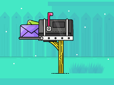 Daily Illustration Challenge Day (8/31) - Mail box