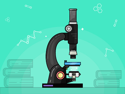 Day 16/31 - Microscope - daily illustration challenge