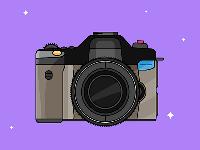 Camera - Day 24/31-Daily Illustration Challenge