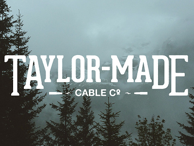 Taylor Made Cable Co. cable effect guitar lightning lightning bolt