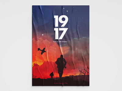 1917 Movie Illustration Concept Poster