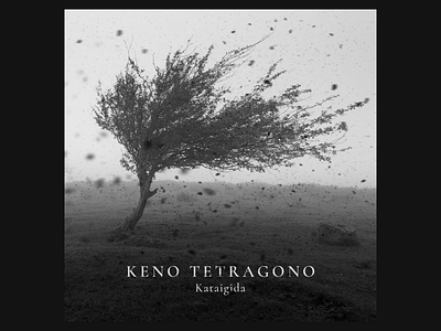 Keno Tetragono cover album cover ambient dark graphic design music photoshop