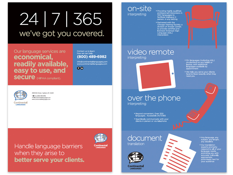Interpreting Service Brochure brochure business corporate language
