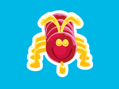 Cootie! cootie fun illustration play retro toy