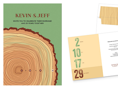 Wedding Invitation invitation invite tree wedding