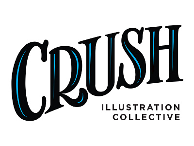 Crush Logo Concept lettering logo