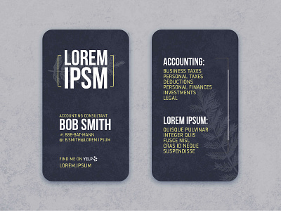 Business Card Sample branding business business card card design logo lorem sample texture typography vector