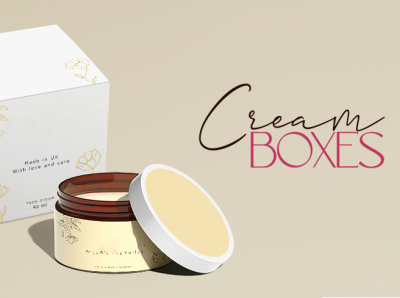 cream Boxes cream boxes wholesale cream packaging boxes custom cream boxes custom printed cream boxes