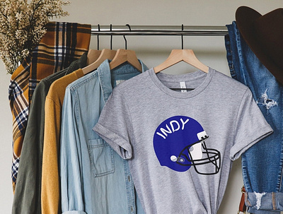 Casual Indianapolis Colts Football T shirt