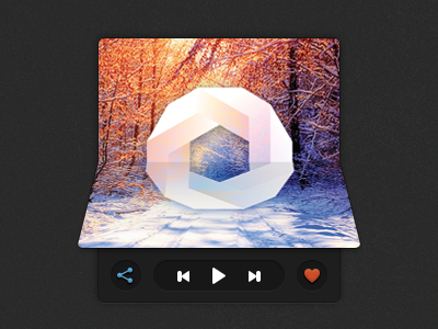 Player buttons colorblind controls grayscale icon like logo melodic miniplayer player podcast psd share techno