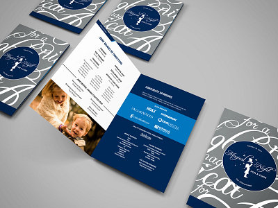 JDRF Gala Book book booklet brochure design event identity jdrf nonprofit print