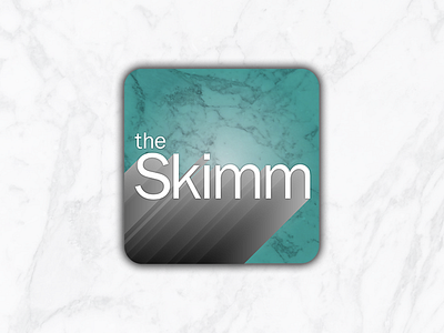 The Skimm App Icon // Daily UI 005 app daily design icon mobile skimm ui ux