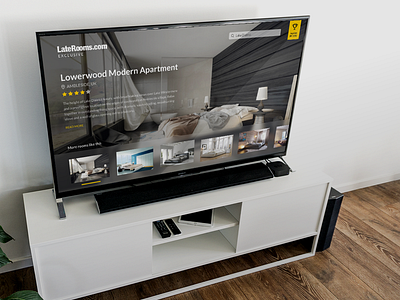 TV Concept for Laterooms Exclusive - Mockup