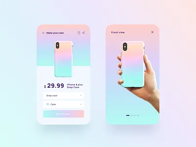 Make your iPhone Case case cellphone ecommerce inspiration interaction iphone landing page minimalist ui ui design ui ux ui ux design ui ux designer ux designer web web design