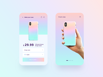 Make your iPhone Case case cellphone ecommerce inspiration interaction iphone landing page minimalist ui ui design ui ux ui ux design ui ux designer ux designer web web design