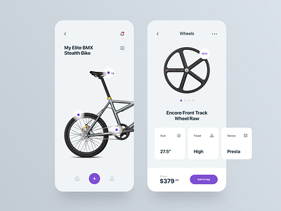 Bike eCommerce Concept bike bmx ecommerce inspiration interaction minimalist ui ui ux design ui ux uidesign ux ux designer web web design