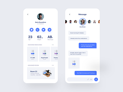 Medical Assistant App by Gerson Portillas on Dribbble