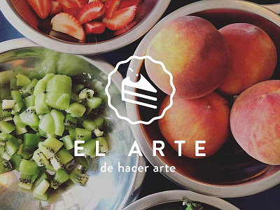 El Arte De Hacer Arte art branding cake cooking design graphic graphic design