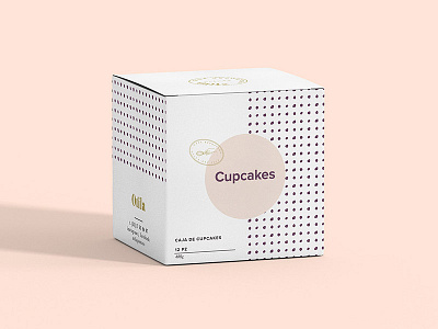Otila cupcakes packaging