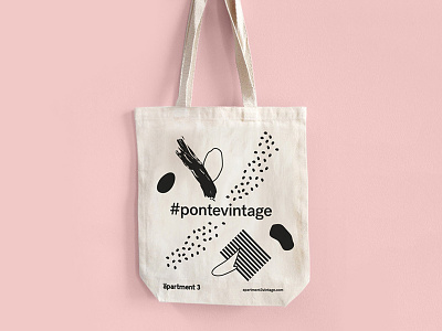 Tote bag for Apartment 3 clients design graphic design pattern tote bag vintage