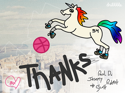 I <3 PHX #ballersauce thank you unicorns visual design welcome to dribbble