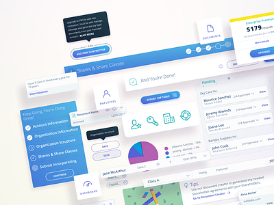 Kassem Portfolio - Founded application dashboad design system product design ui