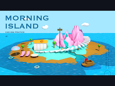 MORNING ISLAND 3d
