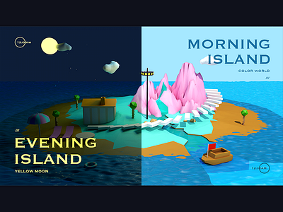 Island at Day c4d