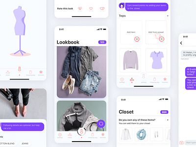 Personal stylist app app fashion mobile style