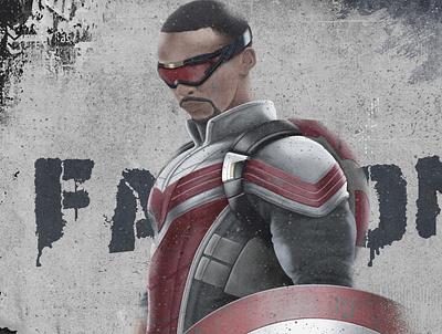 Falcon graffiti adobe illustrator adobe photoshop art artwork cartoon character comic design digital art digital illustration falcon graphic design illustration marvel painting poster procreate serie superhero winter soldier