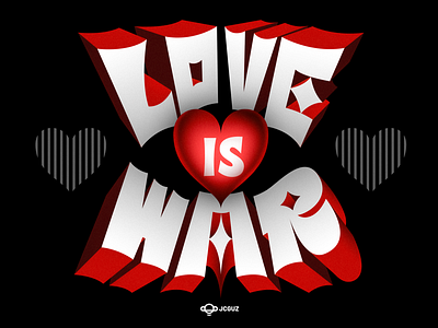Lettering - Love is War