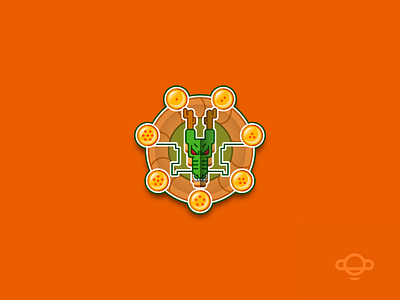 Badge Design - Shenlong anime badge dragon dragon ball goku power shenlong tv