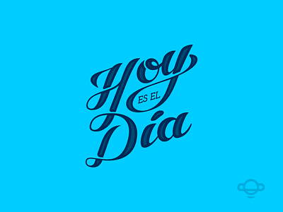 Lettering - Hoy es el día calligraph lettering lettering art lettering artist pencil vector artwork